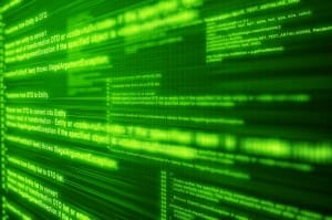 Green screen programming lines