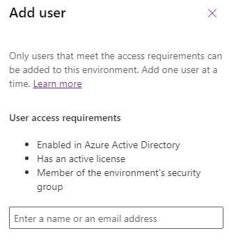 Add user fly out