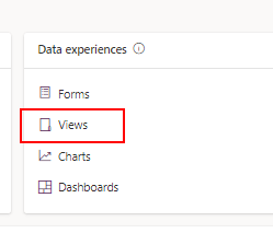 Views in Power Apps