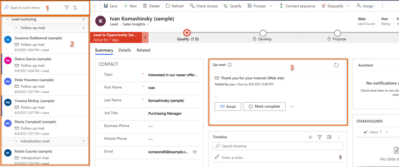 Worklist in Dynamics 365