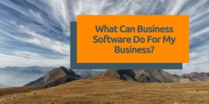 What Can Business Software Do For My Business?