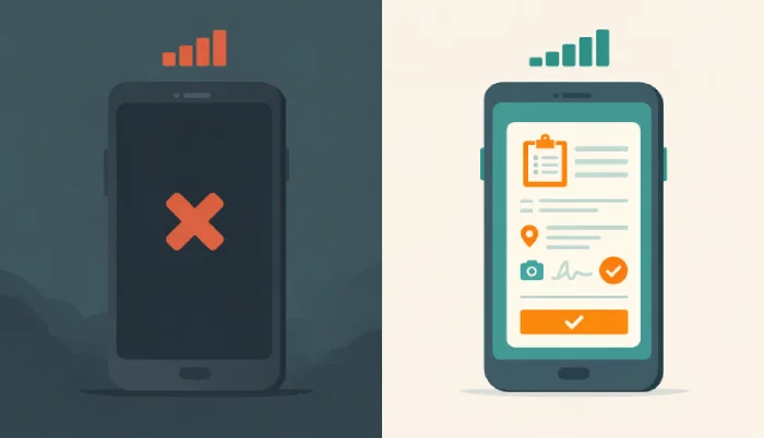 Offline access is essential