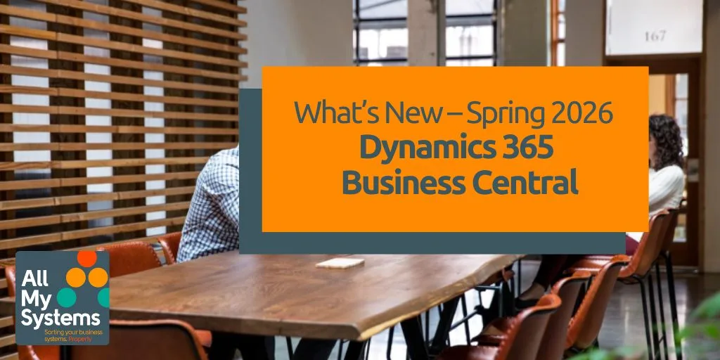Dynamics 365 Business Central : What’s New – Spring 2026 Wave 1 - All ...